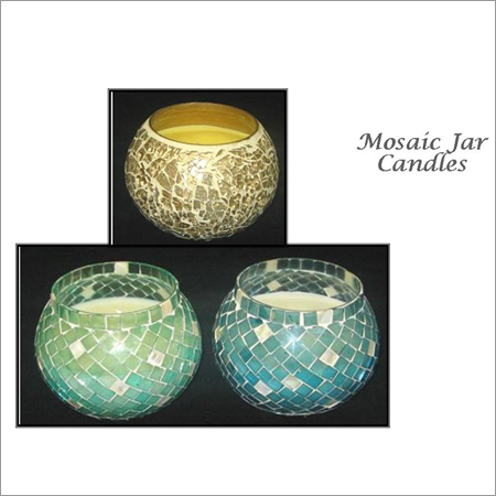 Mosaic Jar Candles
