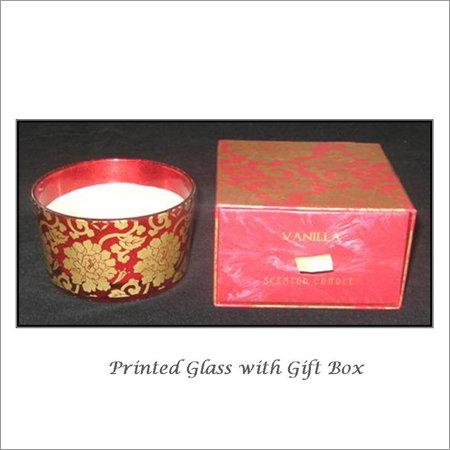 Printed Glass with Gift Box