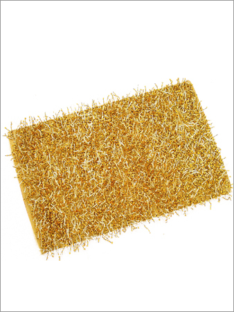 Thick Polyester With Damru Long Pile Shag