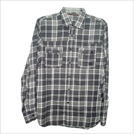 Men Check Shirt