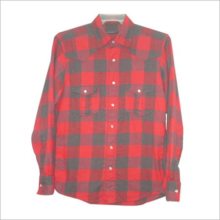Red & Black Check Shirt