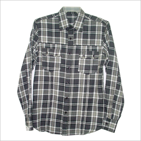Men Full Sleeve Check Shirt