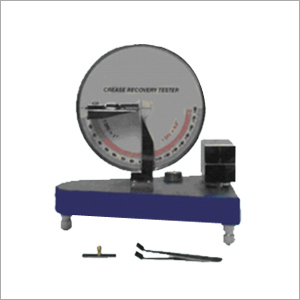 Crease Recovery Tester