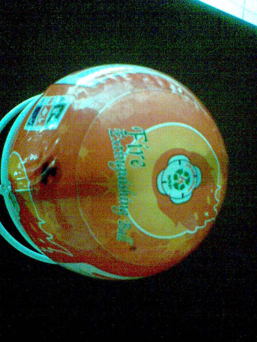 Two-In-One Fire Extinguisher Ball 