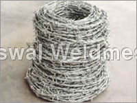 Silver Razor Barbed Wire