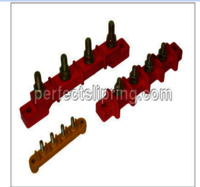 Electric Motor Terminal Plate - Color: Red And Yellow