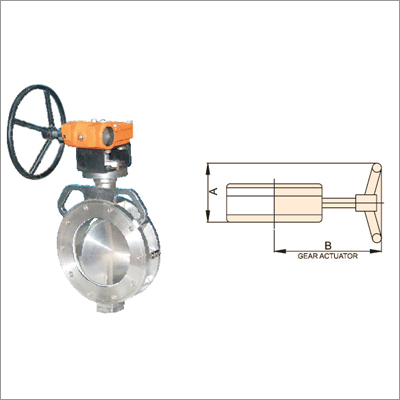 Worm Gear Operated Spherical Disc Valve