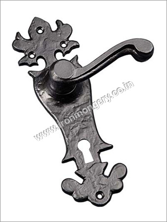 Fancy Handle Round Rose Lever