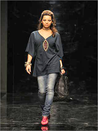Ladies Jeans With top