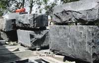 Black Granite Rough Block 