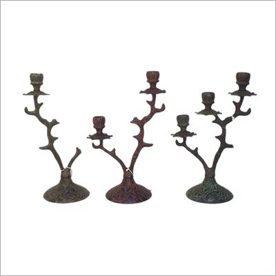 3 Lite Candle Holder