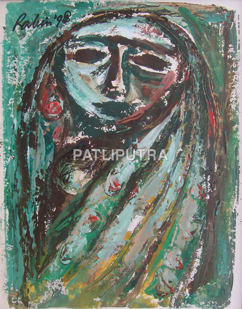 "Married Woman" - Rabin Mondal Paintings