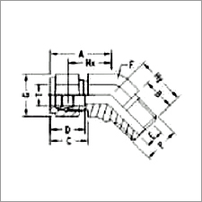 45 Deg Male Elbow