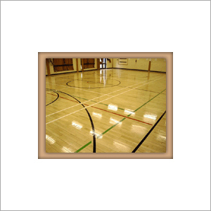 Sports Flooring - Maple & Teak Laminate, 18-38mm Thickness | Durable, Easy Installation, Resilient Shock Absorption
