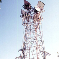 Microwave Telecommunication Tower