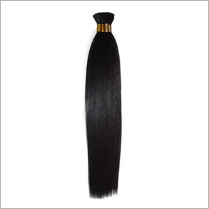 Bulk human straight hair
