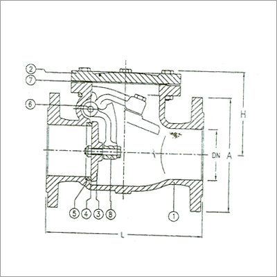 PSN-Cast Iron Check Valve PN16
