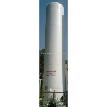 Vacuum Insulated Cryogenic Storage Tank