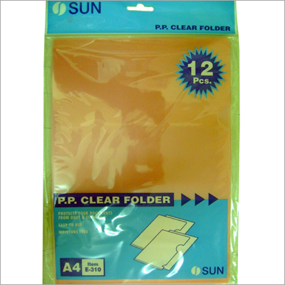 PP Colored File Folder