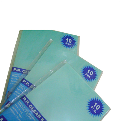 L-Shape Transparent Folders
