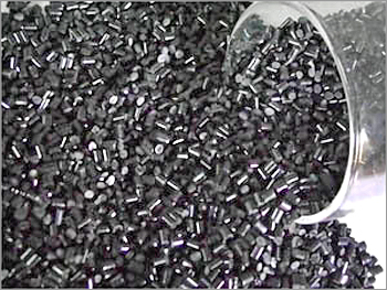 ABS Black Recycled Granules