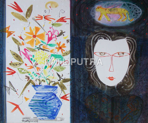 "Untitled" - K. Muralidharan Paintings