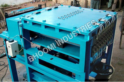 Blue Aluminum Coil Straightener Machine