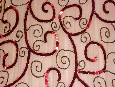 Hand Embroidery Work fabrics