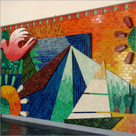 Handmade 3D Mural