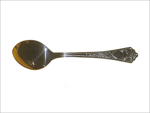 Horn service Spoon