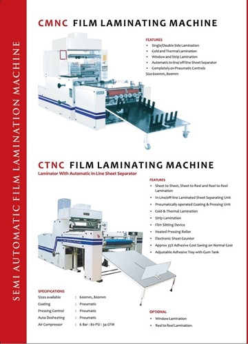 Film Laminating Machine CTNC