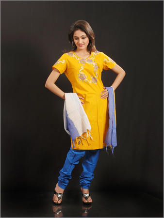 Embroidered Cotton Salwar Suit