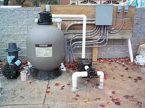 Swimming Pool Filtration Plant