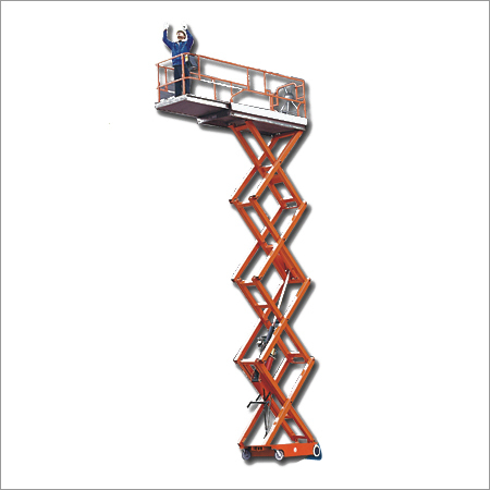 Battery Drive Seissor Maintenance Platform