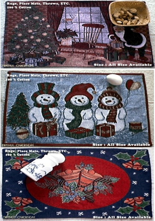 Rugs, Place Mats, Throws