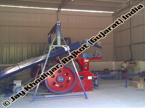 Commercial Rice Husk Briquetting Machine - Briquette Size: 65Mm Dia.