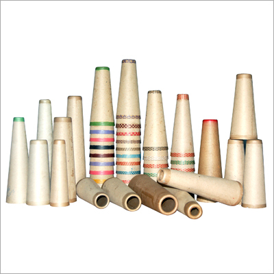 Embossed Yarn Cones