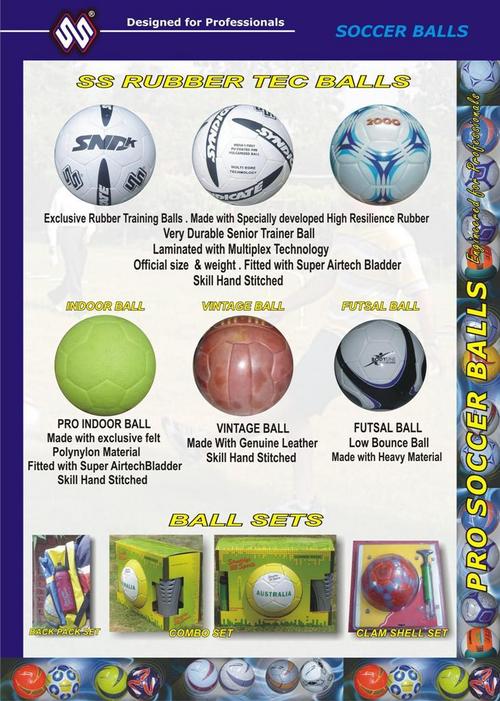 Soccer Rubber Balls