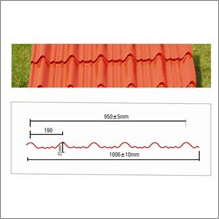 Clay Tile Profile Panel Insulated Sheet