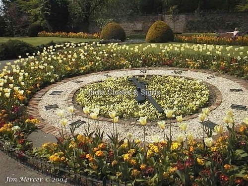 Floral Garden Clocks
