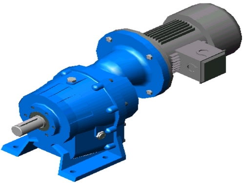 Helical Geared Motor (3 stage)