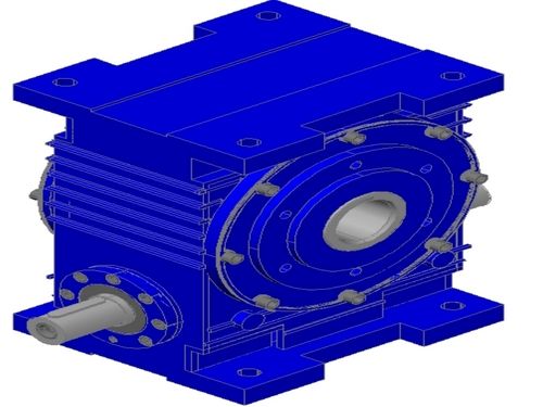 Worm Gear Box NU Type Body