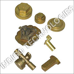 Automotive Forged Components In Brass - Color: Golden