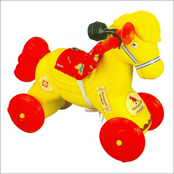 Napoleon Horse Bike - Plastic, 55 x 25 x 44 cm | Features Buzzer Function, Hooting Horn, Ideal for Ages 1-3, Fun Horse Style Ride-On