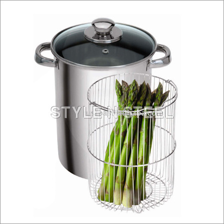 Stainless Steel Asparagus Pot
