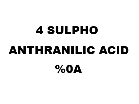 Sulpho Anthranilic Acid %0A