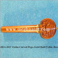 Carved Violin Peg
