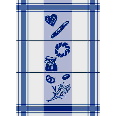 Brioche Blue Kitchen Napkin