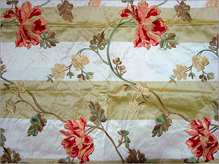 Computer embroidery on textiles