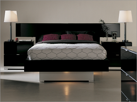 Wooden Bedroom Setup